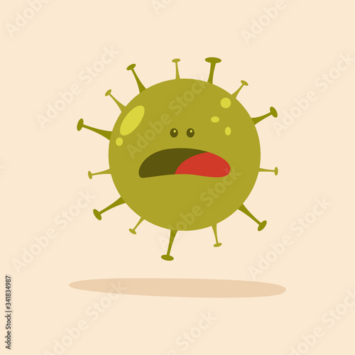 Fearful virus cartoon