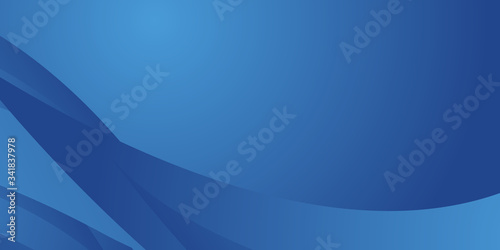 Blue wave background. Abstract background with dynamic effect and trendy gradients. Motion vector Illustration. Suit for corporate advertising, marketing, presentation and much more
