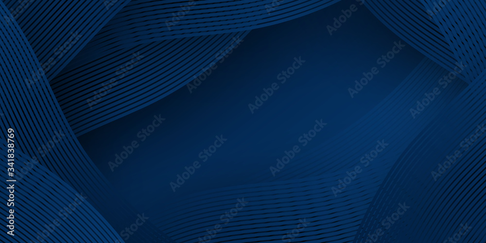 3D modern wave curve abstract presentation background. Luxury paper cut background, Abstract decoration, golden pattern, halftone gradients, 3d Vector illustration. Black, white, blue waves 3D modern wave curve abstract presentation background. Luxury paper cut background, Abstract decoration, golden pattern, halftone gradients, 3d Vector illustration. Black, white, blue waves