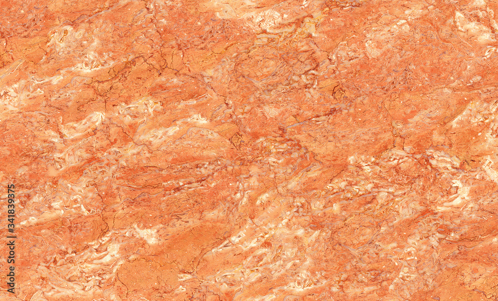 Orange marble granite texture background