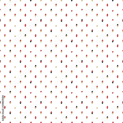 red polka dots background