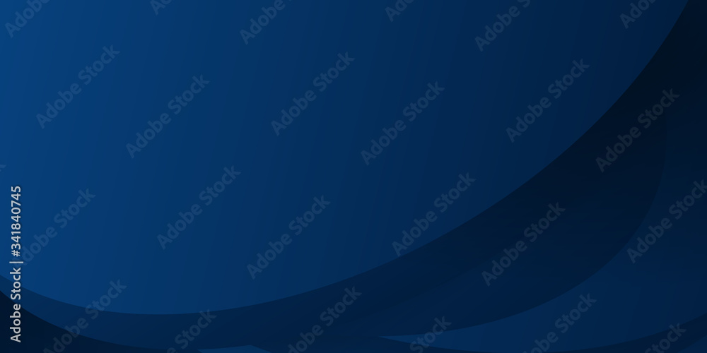 Abstract modern blue 3D circle layered technology business presentation background.