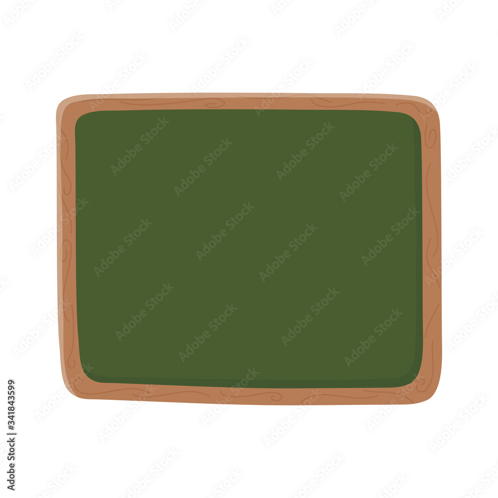 Isolated school board vector design Isolated school board vector design