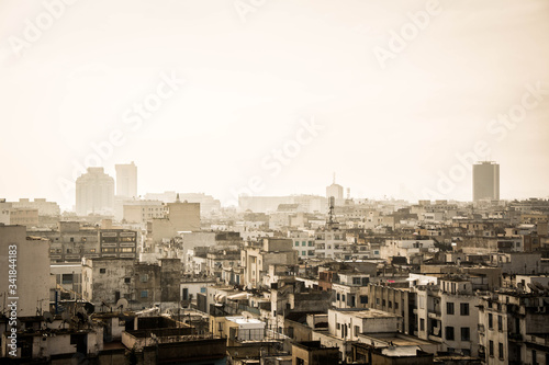 view of the city of tunis