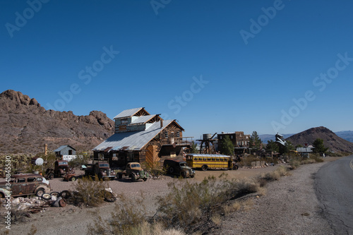 Photos Nelson ghost town in Eldorado canyon near Las Vegas, USA.