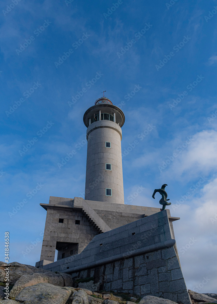 Galicia, lighthouse on the coast