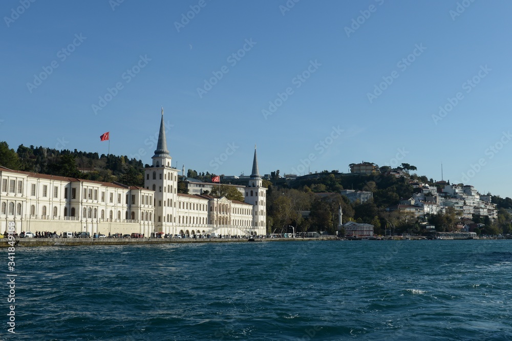The oldest military high school in Turkey, located in Сengelky, Istanbul, on the Asian shore of the Bosphorus strait. 