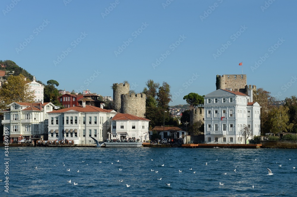 Anatolian fortress on the banks of the Bosphorus in the Asian part of Istanbul. The fortress is the oldest building of Turkish architecture in Istanbul