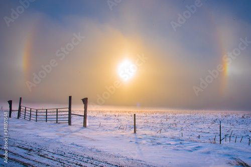 Sun Dogs in the Country © Divine Images
