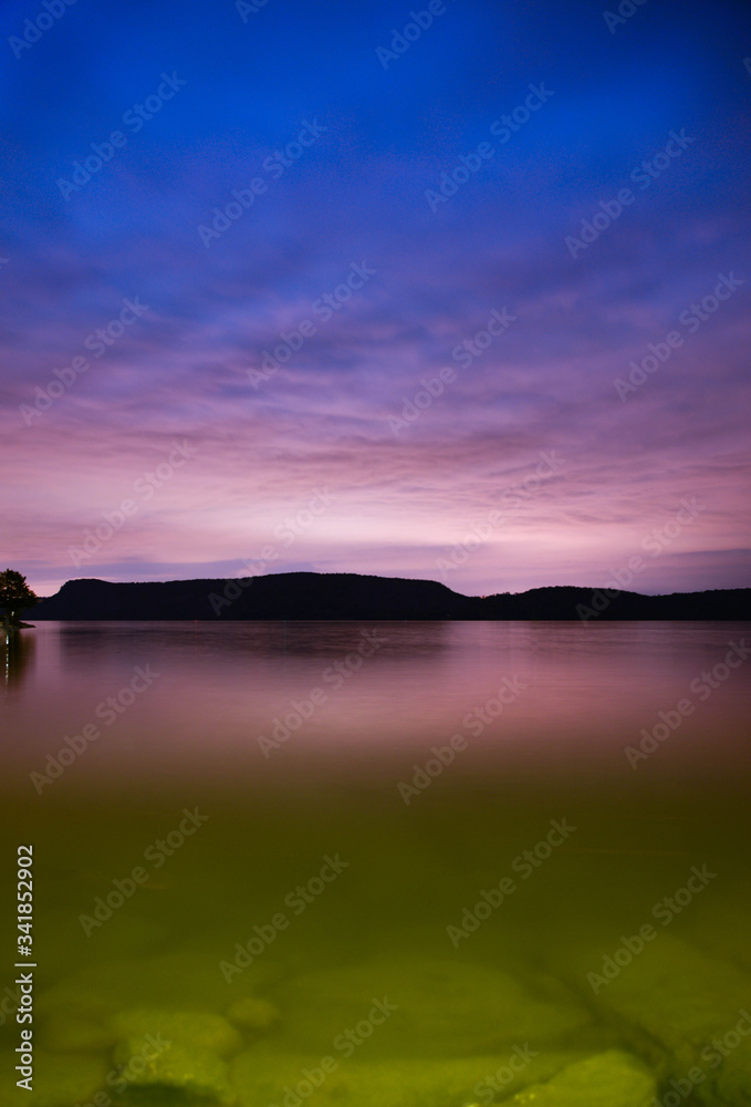 Naklejka premium Hudson river