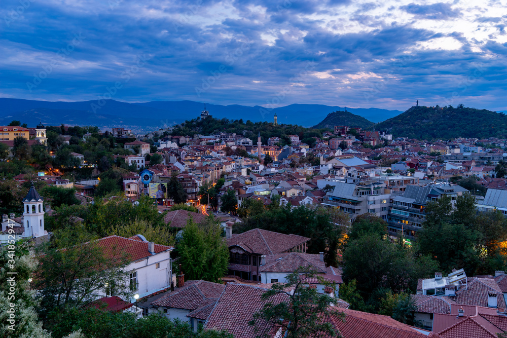 Fototapeta premium Amazing views and attractions of Plovdiv, Bulgaria