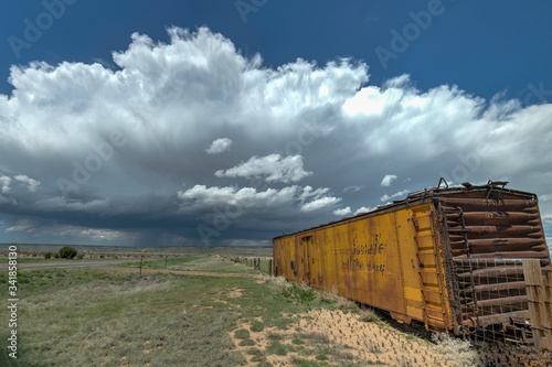 Summertime Storms on the Great Plains with Boxcars