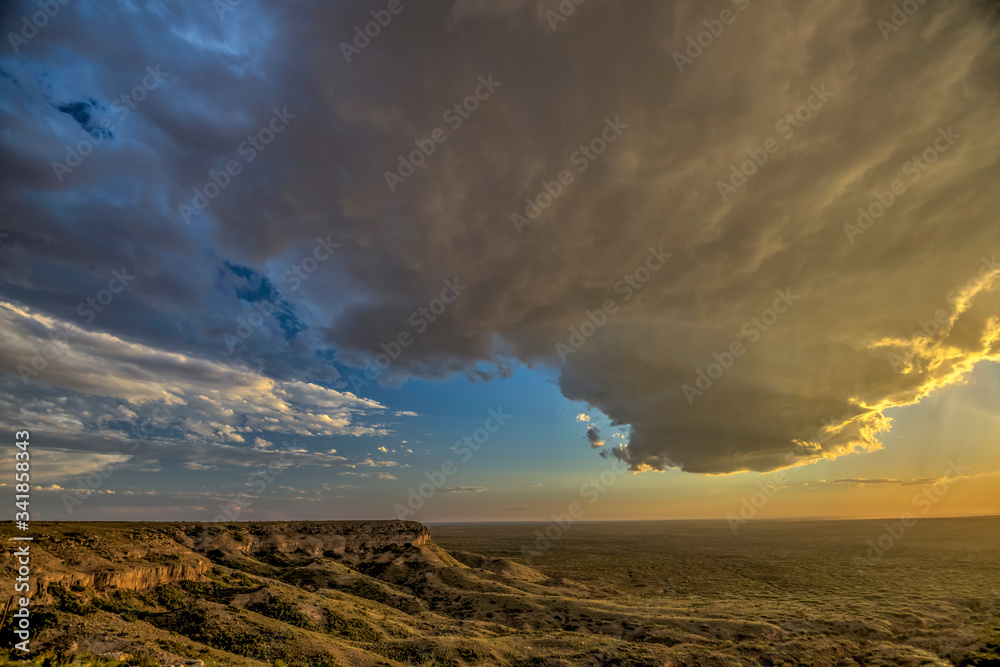 Storms on the Great Plains During Summertime
