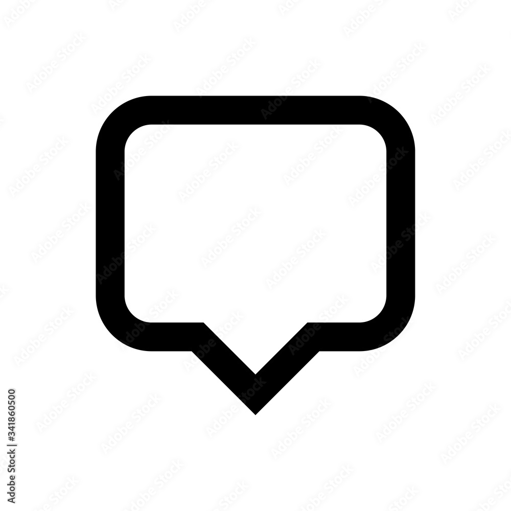 black speech bubble sign isolated on white, bubble speak icon trendy flat design, simple square dialog message for icon, speech bubble square black for button, text box for comment symbol black speech bubble sign isolated on white, bubble speak icon trendy flat design, simple square dialog message for icon, speech bubble square black for button, text box for comment symbol