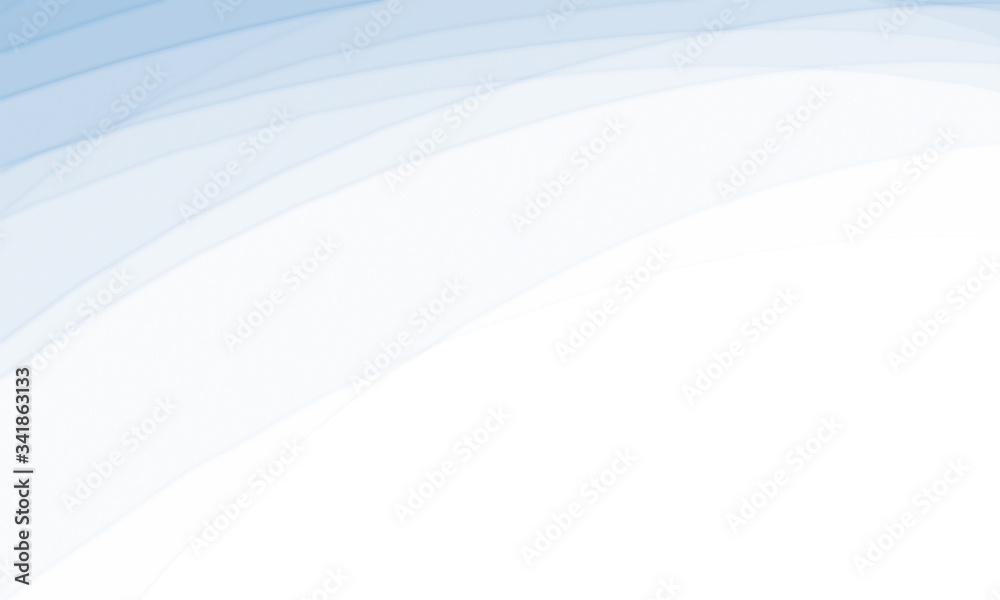 Fototapeta premium Abstract white blue curved gradient geometric background. with space for concept design Technology and modern.