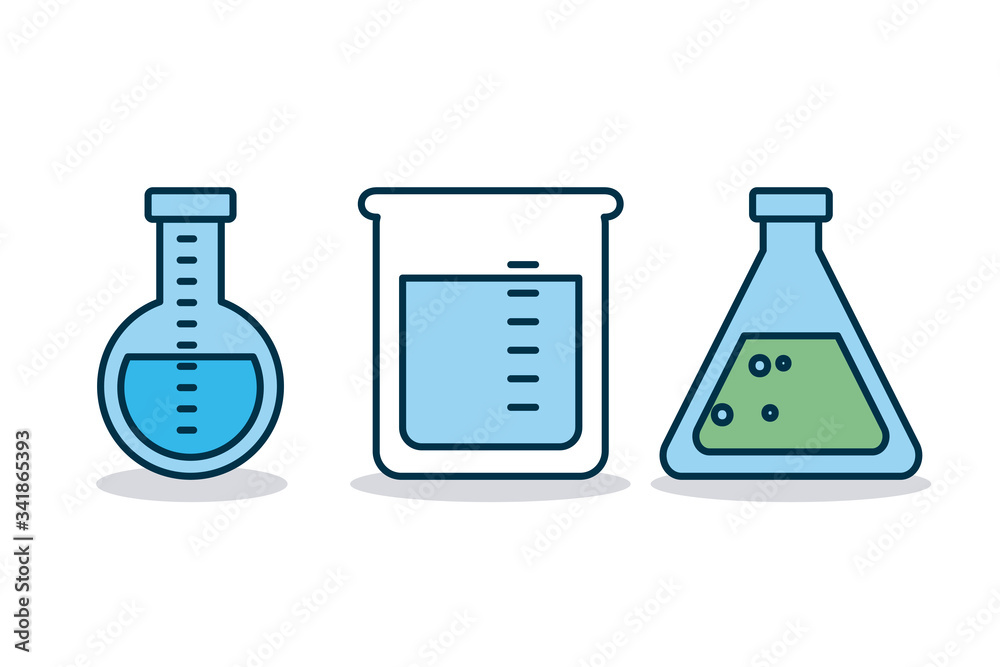 chemical flask bottles, colorful design chemical flask bottles, colorful design