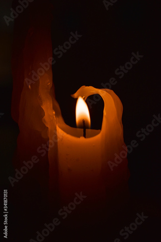 Candle in the dark © Anatolij 