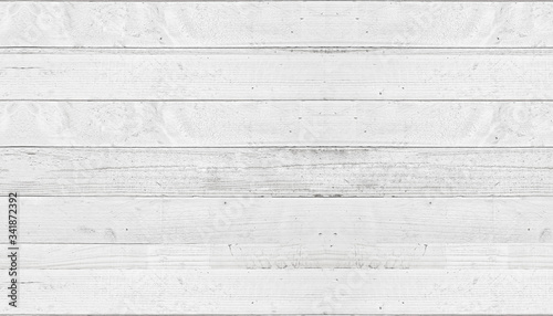 rustic white wood wall for texture background