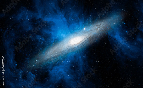 The Great Andromeda Galaxy - M31 Galaxy "Elements of this image furnished by NASA"