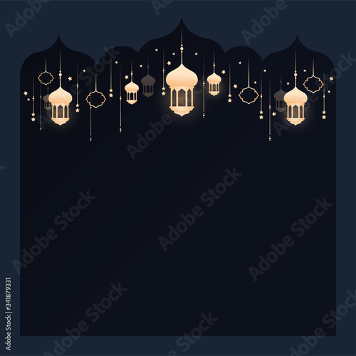 Ramadhan kareem background design