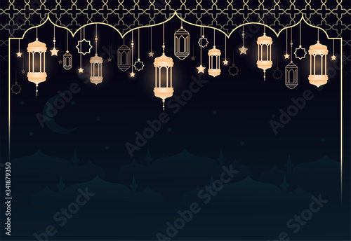 Ramadhan kareem background design