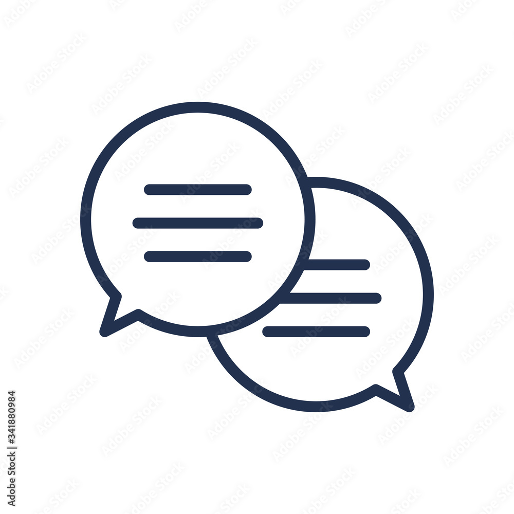 speech bubble , line style icon speech bubble , line style icon