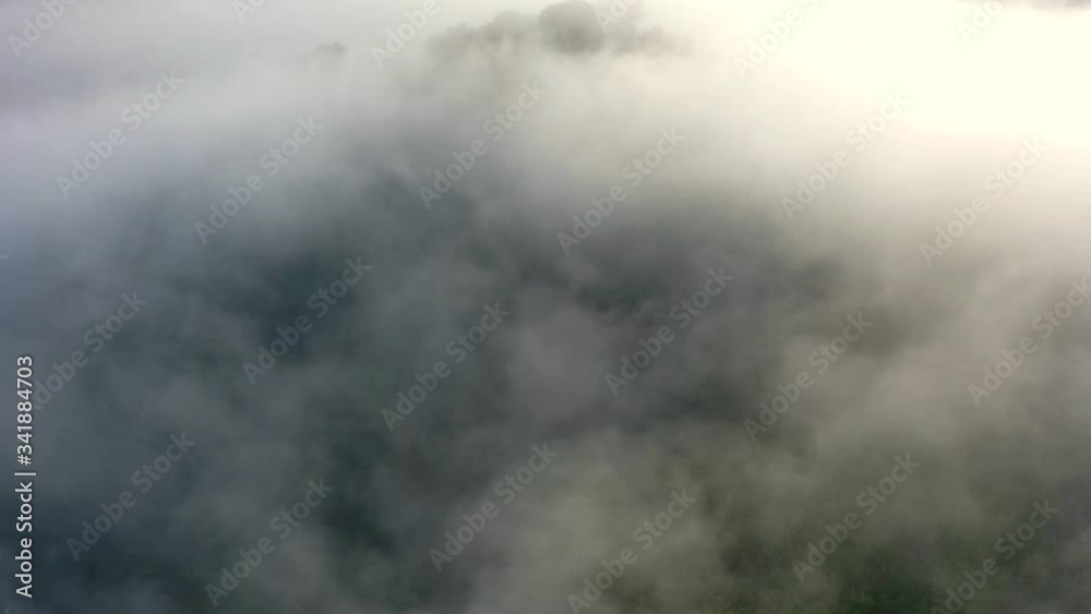Fast moving clouds hyperlapse weather system Fast moving clouds hyperlapse weather system