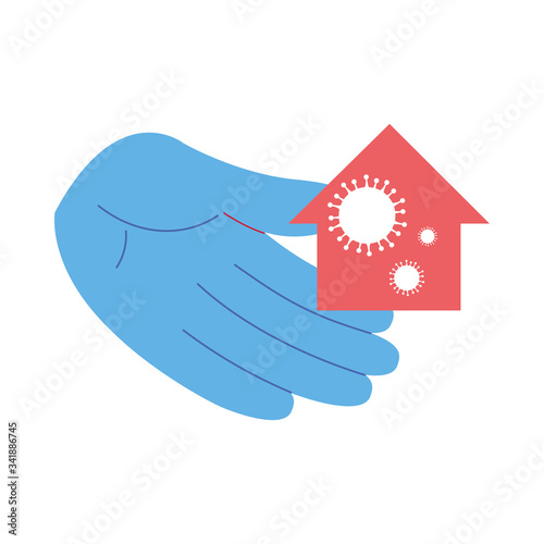 care in the hands of the virus crown