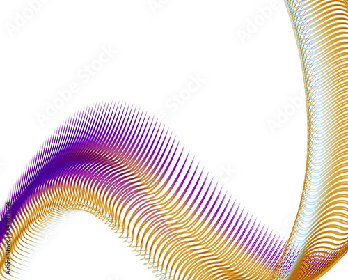 Abstract background blend wave line design for Wallpaper, Banner, Background, Card, Book Illustration, landing page