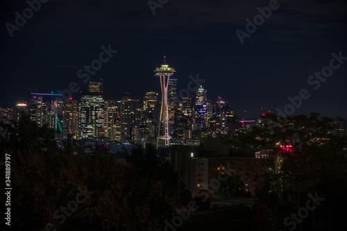 Seattle City at Night