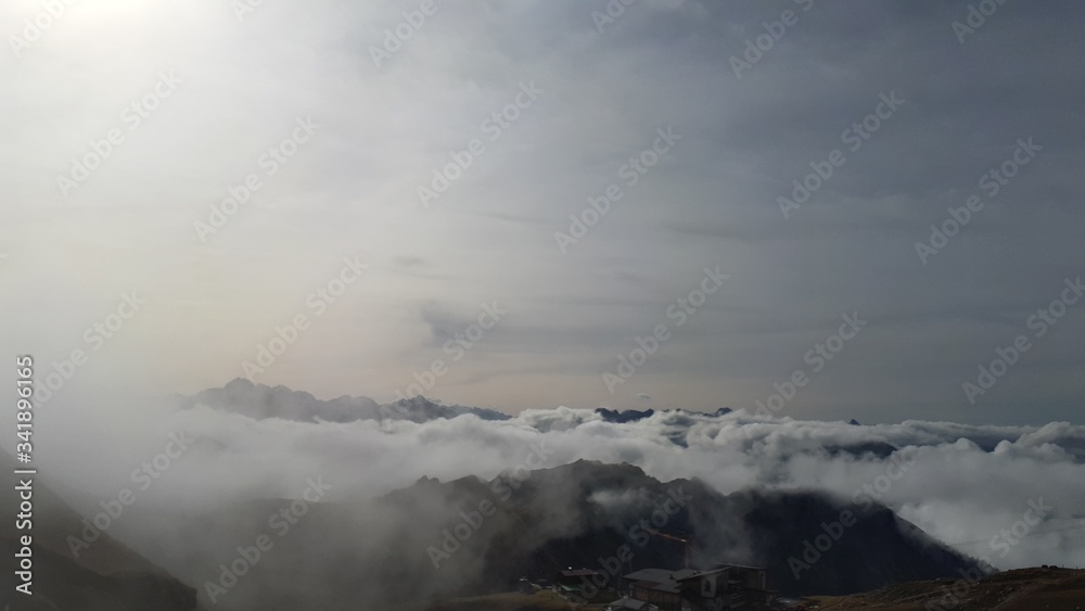 Nebelhorn im Herbst