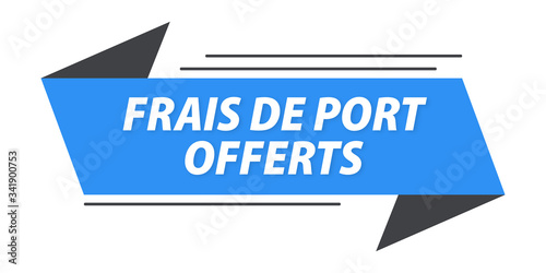frais de port offerts bannière