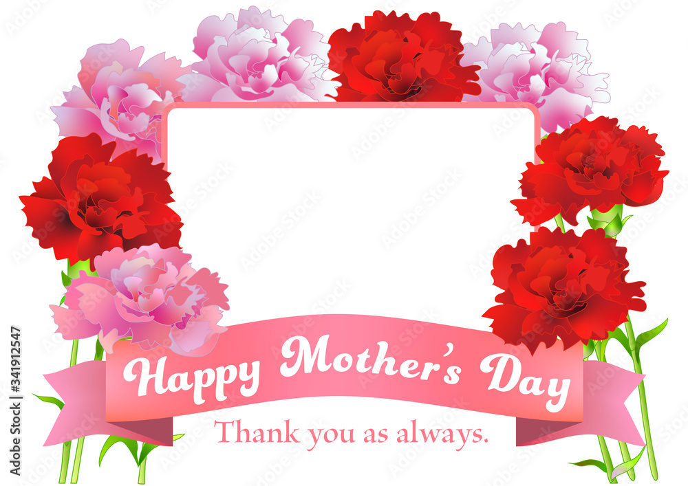 母の日 フレーム2 Stock Vector Adobe Stock