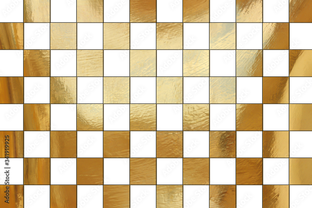 Fototapeta premium Gold background or texture and gradients shadow.