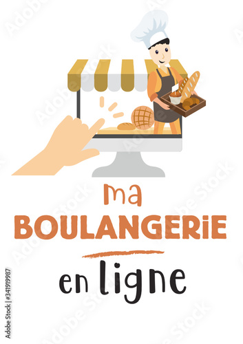 Boulangeie, achat en ligne, magasin producteur