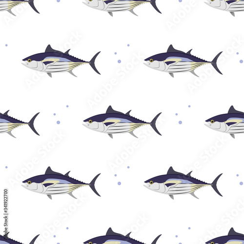 Tuna. Skipjack Tuna. Commercial Fish species.