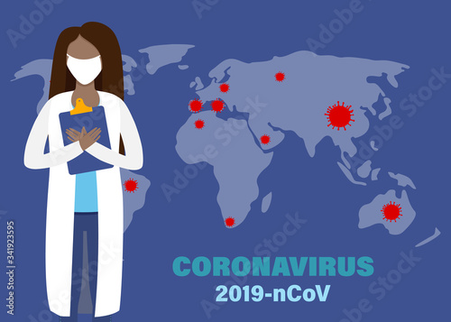 2019-nCoV virus symptoms tips. Infographic of coronavirus symptoms, ncov disease. Infection fever and cough.