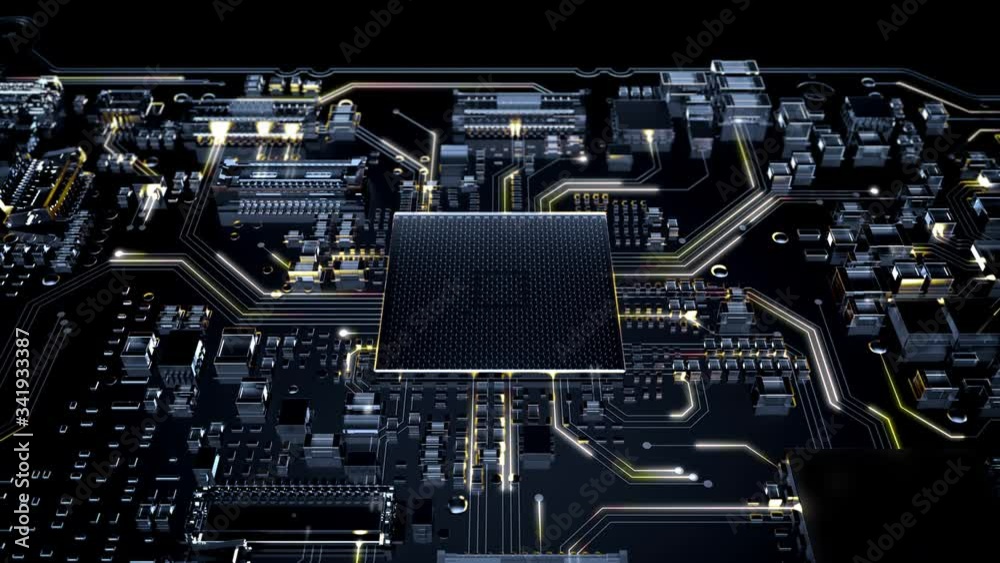 Circuit Board Visual Effects A Angle 03 Circuit Board Visual Effects A Angle 03