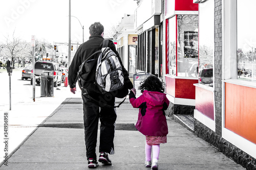 father and daughter