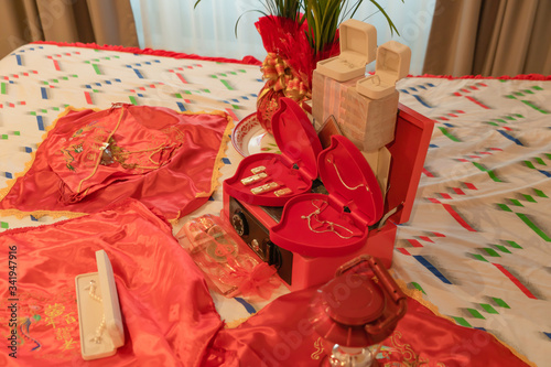 Εκτύπωση καμβά Traditional wedding ceremony decoration