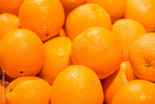 Fresh oranges texture and background
