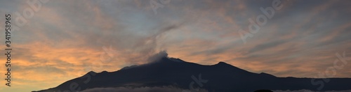 Panorama of Etna. Sicily