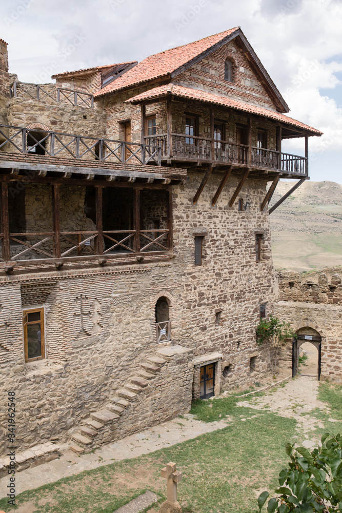 David Gareja, a rock-hewn Georgian Orthodox monastery complex located in the Kakheti region, Georgia