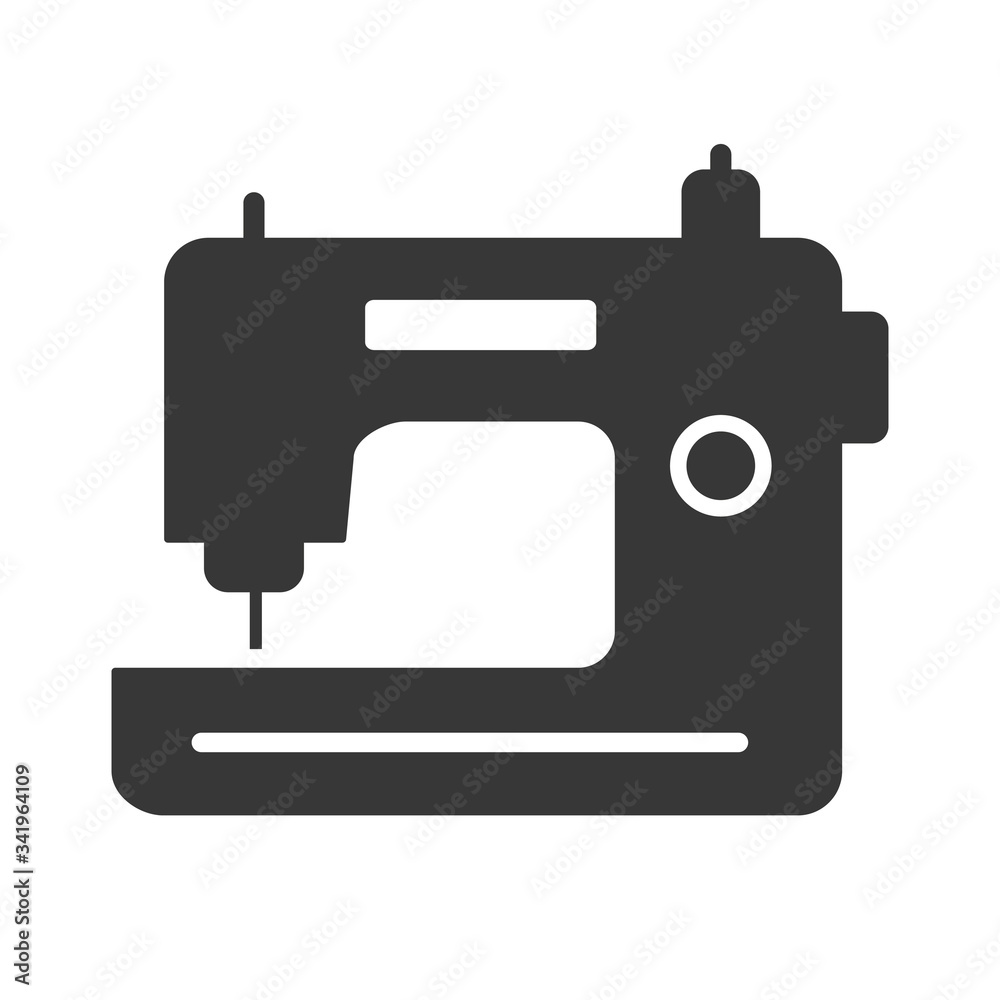 Nähmaschine - sewing machine icon Nähmaschine - sewing machine icon