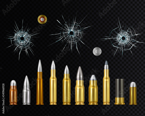 Bullets Realistic Background