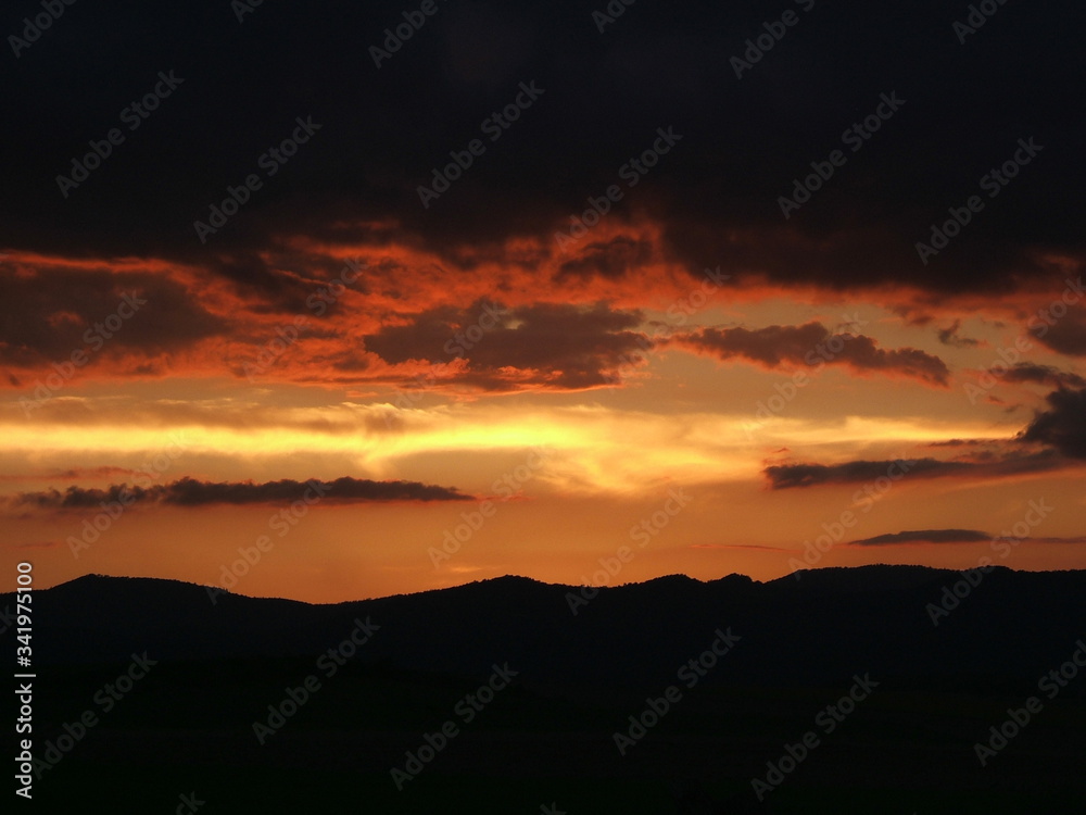 北海道・美瑛での夕景 北海道・美瑛での夕景