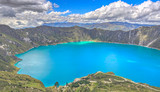 Quilotoa Crater Lake, Ecuador