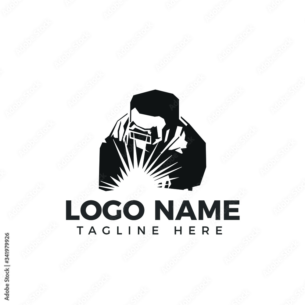 Welding logo industrial logo company logo design, WELDER LOGO SIMPLE AND CLEAN LOGO Welding logo industrial logo company logo design, WELDER LOGO SIMPLE AND CLEAN LOGO