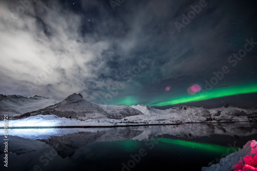 Polarlicht über den Lofoten © EinBlick