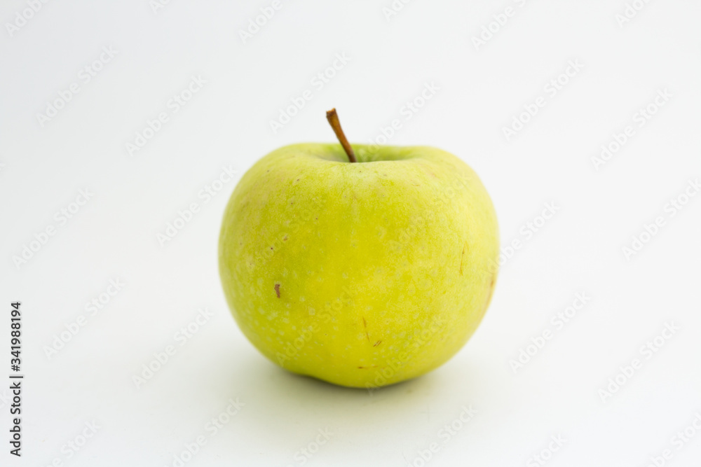 apple on a white background